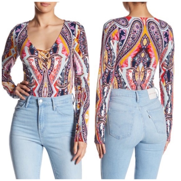 Free People Pick A Place Bodysuit - Picture 1 of 4